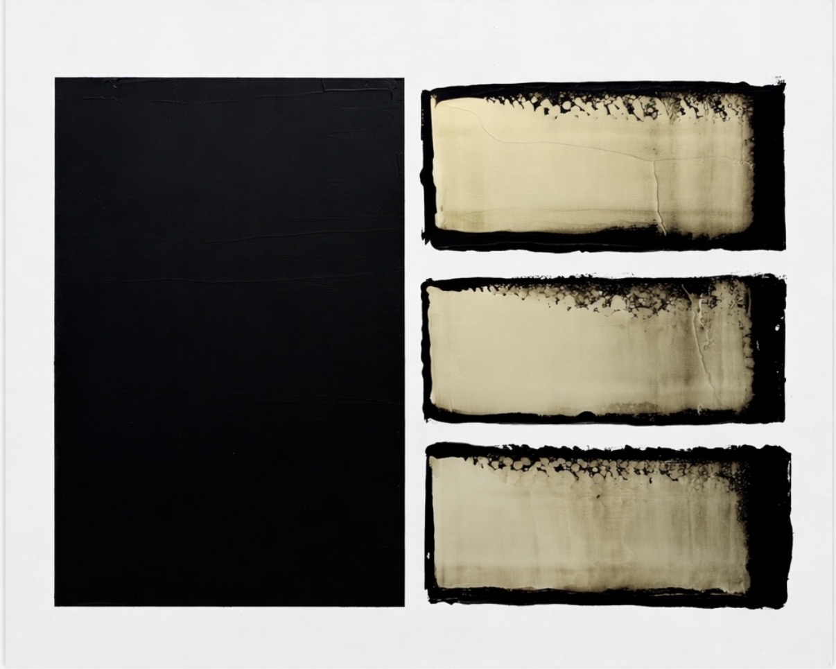 Nacre III: Three Against Black